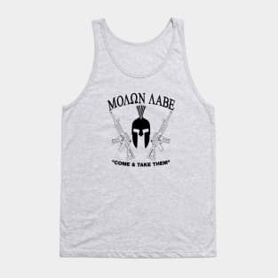 Mod.37 Molon Labe Greek Spartan Tank Top